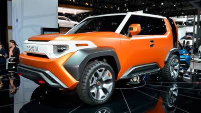 Toyota’s FT-4X concept harks back to the classic Land Cruiser