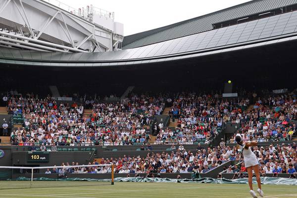 Capacity crowds on main courts ‘always the plan’ for Wimbledon