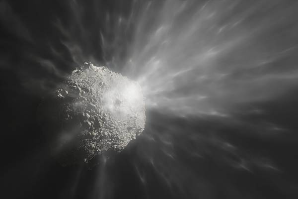 Astronomers observe cloud after Nasa crashed spacecraft into asteroid