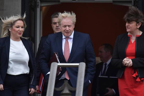 Stormont reboot, but no specific financial commitment from Johnson
