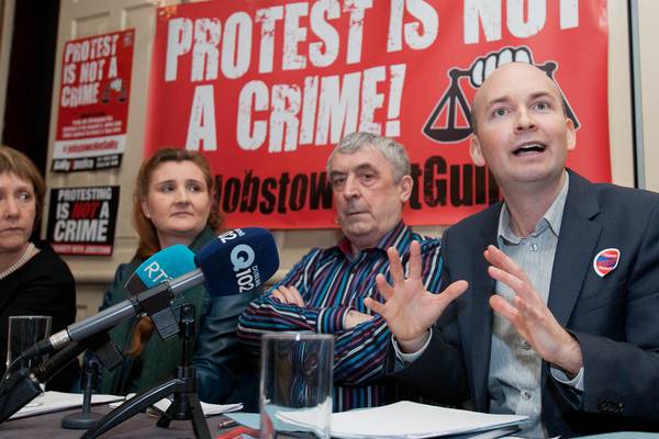 Jobstown protesters  ‘have support of’ French presidential candidate