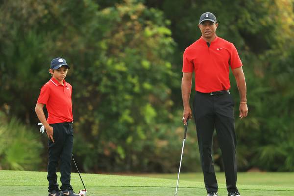 Different Strokes: Tiger Woods set for return with son Charlie