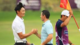 Rory McIlroy edged out by Haotong Li in the desert