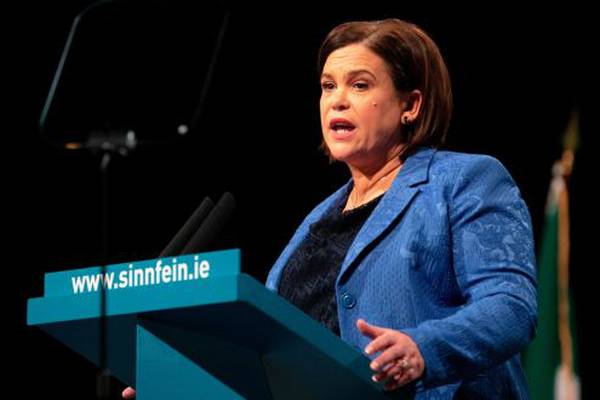 Sinn Féin leader says Stormont institutions could be back by Christmas