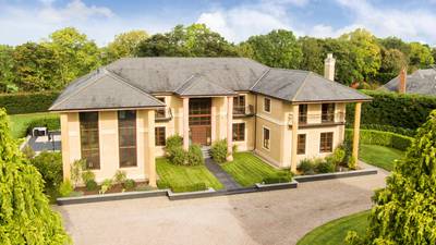 Egyptian columns, a pool and earthquake-proof in Castleknock for €2.49m