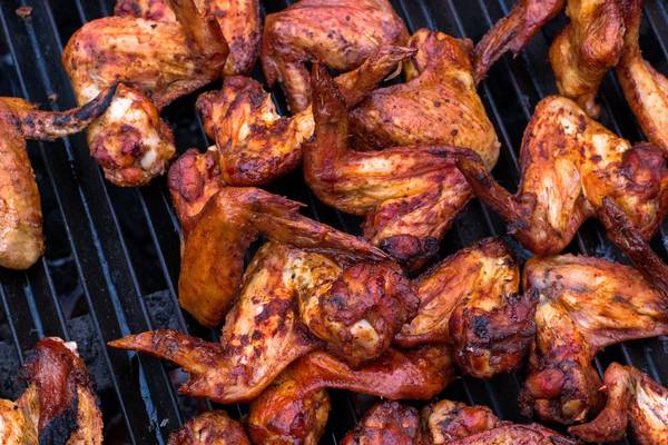The ultimate barbecue hot wings and ribs
