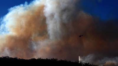 Pilot dies battling Australia fires after plane crashes