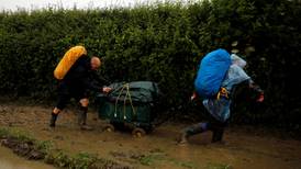 Glastonbury hopes for sunshine after chaotic, muddy start