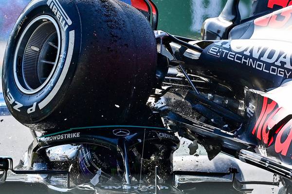 ‘You realise how fragile we are’: Lewis Hamilton still shocked by crash at Monza