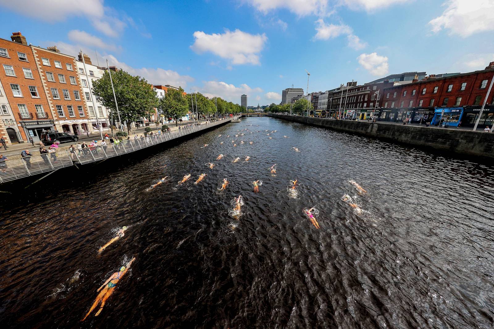 The Liffey is filthy, but can you imagine if it was clean enough to ...