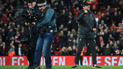 Jurgen Klopp accepts FA charge for Anfield pitch invasion