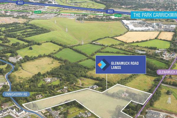 Prime south Dublin site with full planning for 197 homes seeks €8.95m