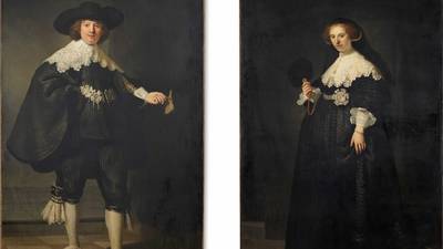 Rembrandt wedding pair to stay together forever, say buyers