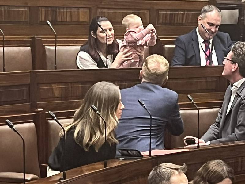 Miriam Lord: Flinty Dáil heavyweights crumble before boss baby Collins