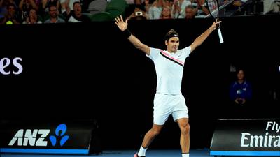 Roger Federer shows no signs of letting up in Melbourne