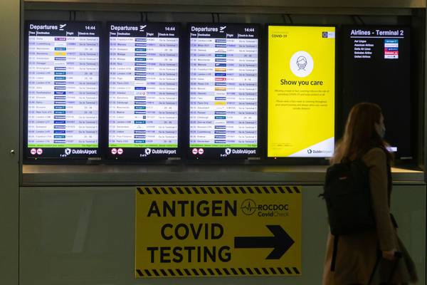 Delay in Covid testing system for overseas travellers ‘maddening’ – travel group