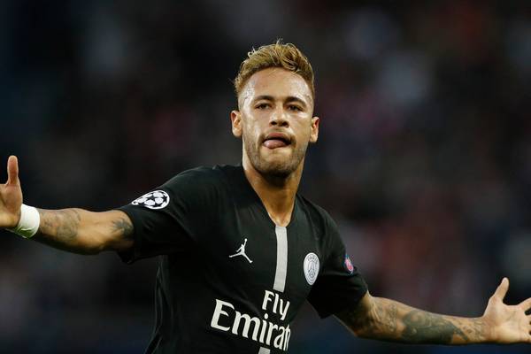 Neymar scores hat-trick as PSG hit Red Star for six