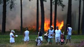 Wildfire forces suspension of play at Wentworth Golf Club