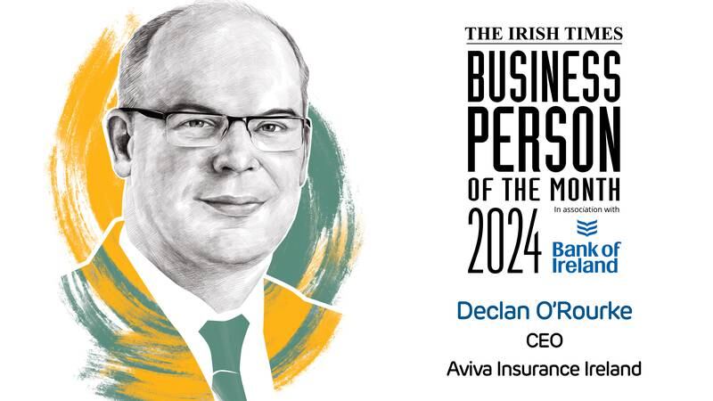 The Irish Times Business Person of the Month: Declan O’Rourke, Aviva Ireland