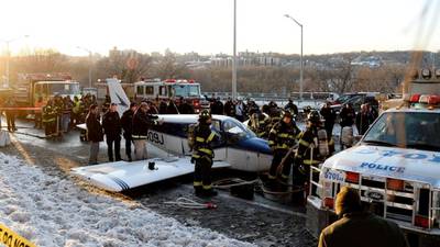 Plane makes emergency landing on New York highway