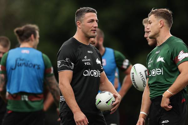 Sam Burgess leaves Souths role after ‘very serious allegations’