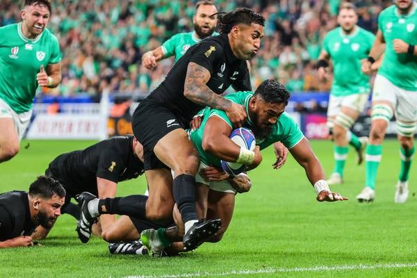 Bundee Aki named Ireland men’s players’ player of the year