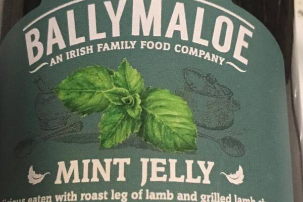 Value for money: Mint jelly