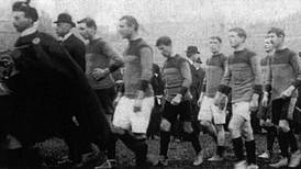 Football finds its feet amid 1916 rebellion against empire