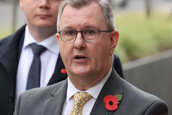 Rise in DUP support over protocol is where bad news begins for Donaldson