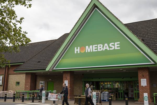 Homebase to close three of its 11 Irish stores