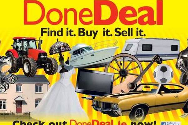 Value of vehicles on DoneDeal’s site was €5.4bn in 2016