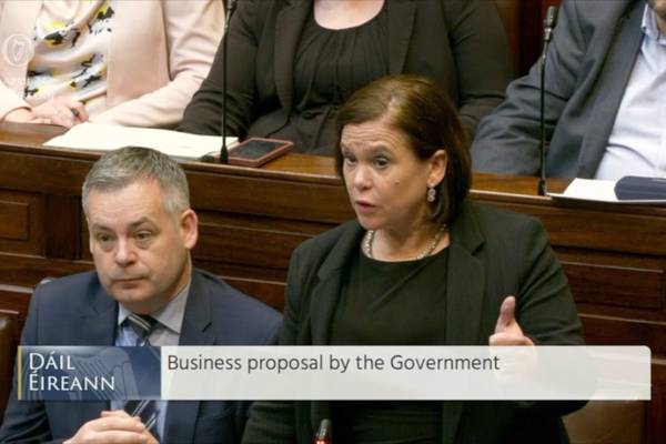 Opposition fumes as Harris does not take first Leaders' Questions as Taoiseach