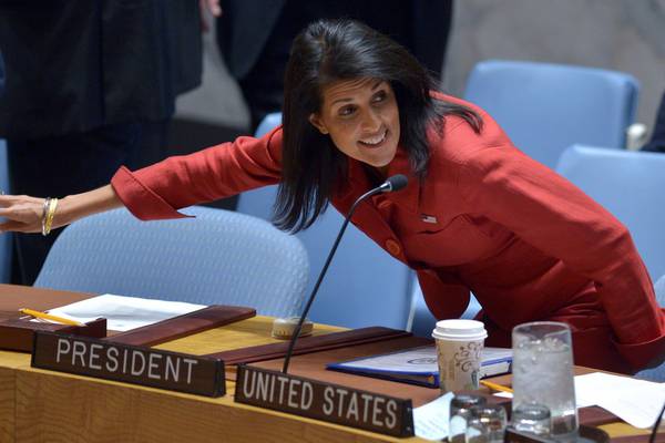 Nikki Haley: the unexpected rise of Trump’s woman at the UN