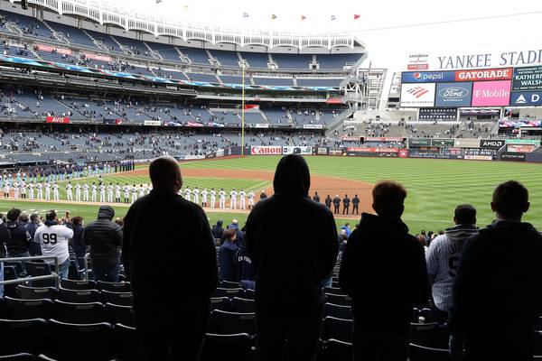 Fans roll up to see New York Yankees live for first time in 18 months