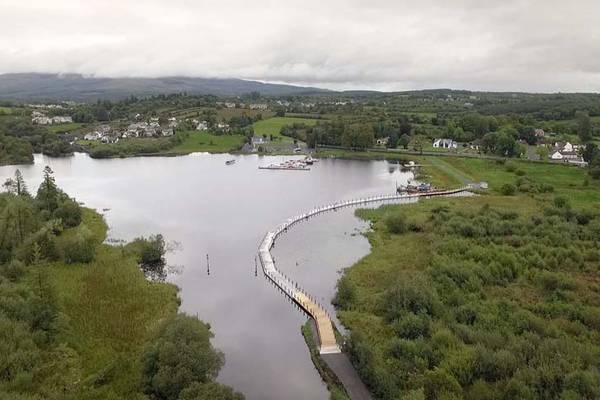 First floating boardwalk in Ireland opens in Co Leitrim