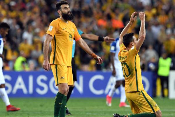 Mile Jedinak bags hat-trick as Australia seal World Cup spot