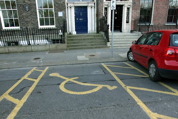 Users critical of moving disabled parking spaces  to enable outdoor dining
