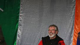 Gerry Adams and Sinn Féin stay calm under fire