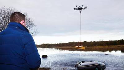 Drones could be used to test water from hundreds of remote lakes