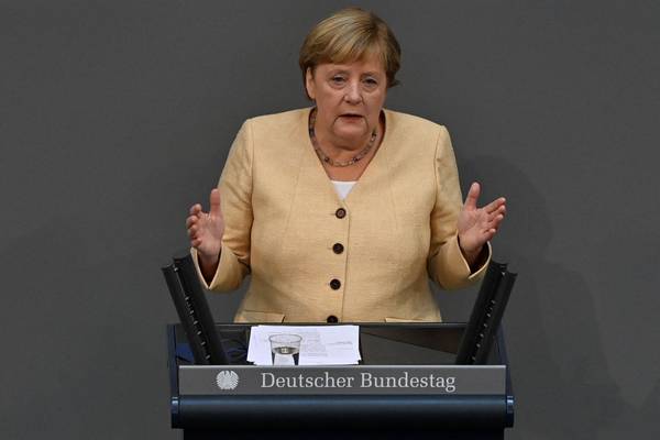 Merkel’s election intervention causes uproar in German parliament