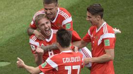 Russia whipped into a frenzy as World Cup hosts find perfect pitch