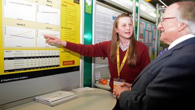 President opens Young Scientist exhibition
