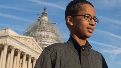 US boy arrested  over ‘bomb’  clock moving to Qatar
