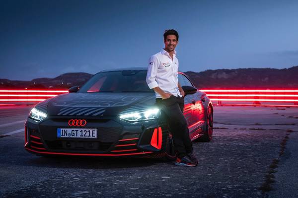 Audi and BMW present contrasting electric faces