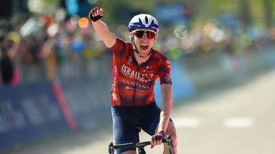 Dan Martin takes Giro d’Italia stage win to complete Grand Tour hat-trick
