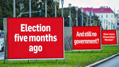 Derek Scally: Three billboards outside Merkel’s apartment