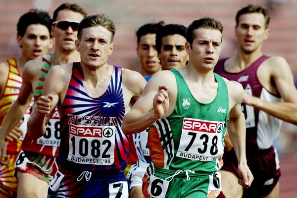 James McIlroy, the Irish runner who turned to British athletics and is now celebrating both