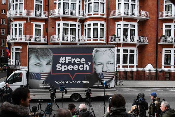 Ecuador denies decision made to expel Julian Assange from London embassy