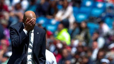 Zidane accepts share of blame as Real Madrid lose 12th La Liga game