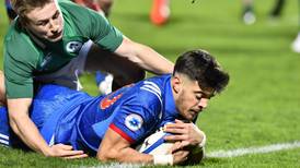 Ireland Under-20s go down fighting against France